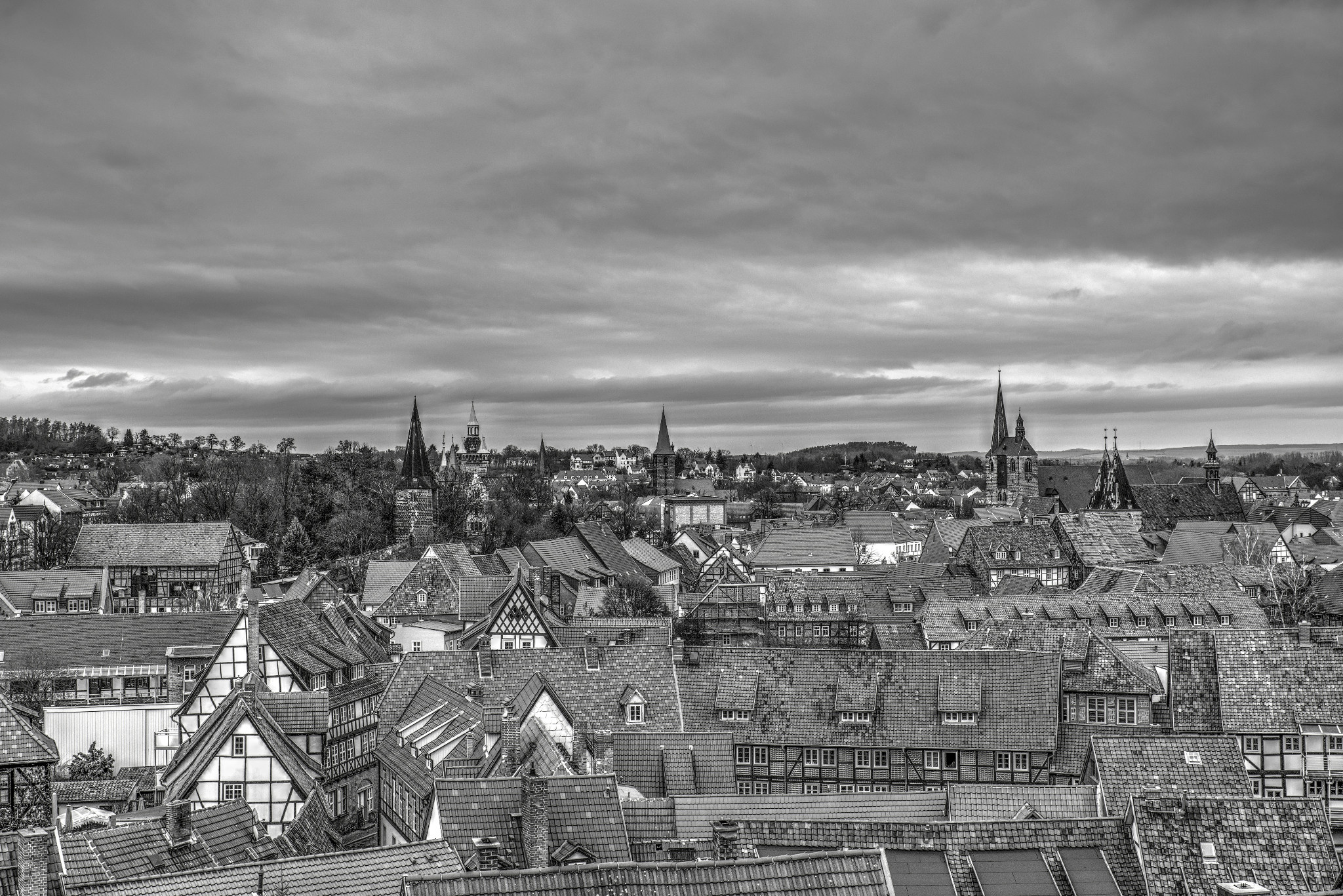 Quedlinburg - Altstadt - Jan. 2020
